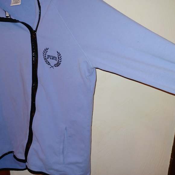 Victoria Secret full zip up light weight jacket size large!! - Picture 2 of 4